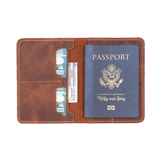Aldo Leather Passport Wallet