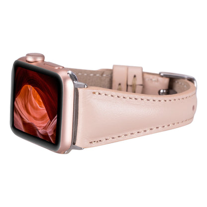 Classic Slim Style Genuine Leather Apple Watch Band