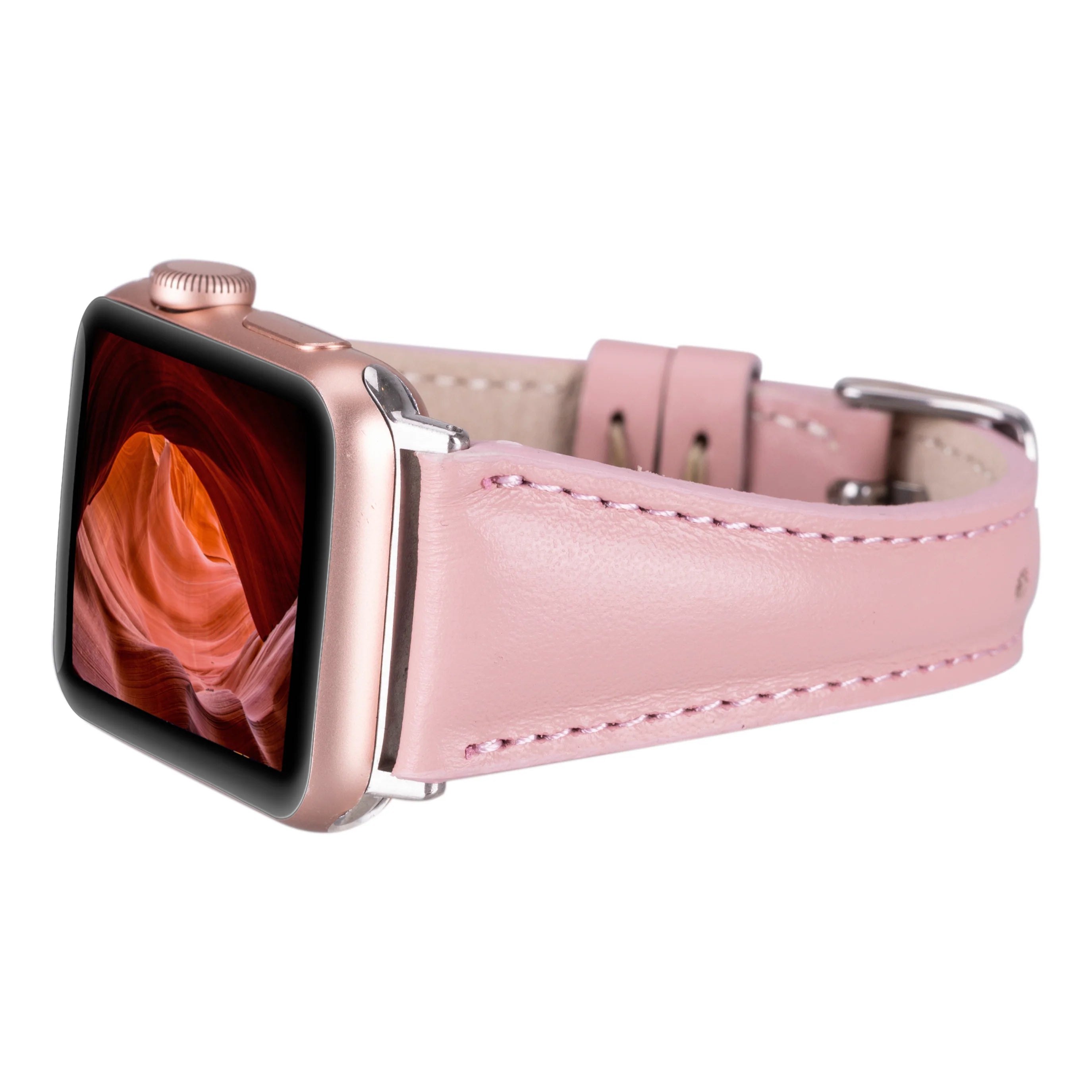 Classic Slim Style Genuine Leather Apple Watch Band