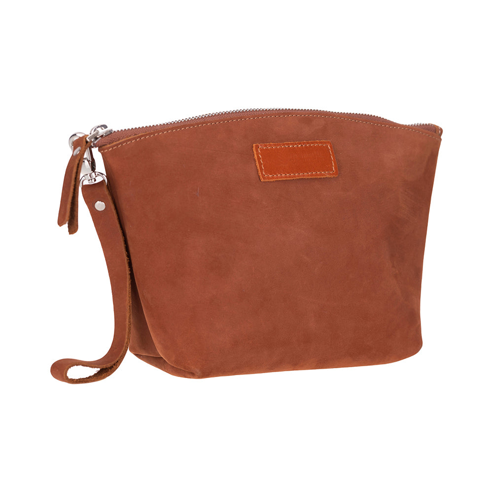 Lilly Leather Makeup Dopp Kit