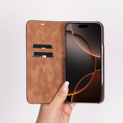 Sonat iPhone 16 Pro Leather Folio Case