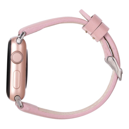 Classic Slim Style Genuine Leather Apple Watch Band