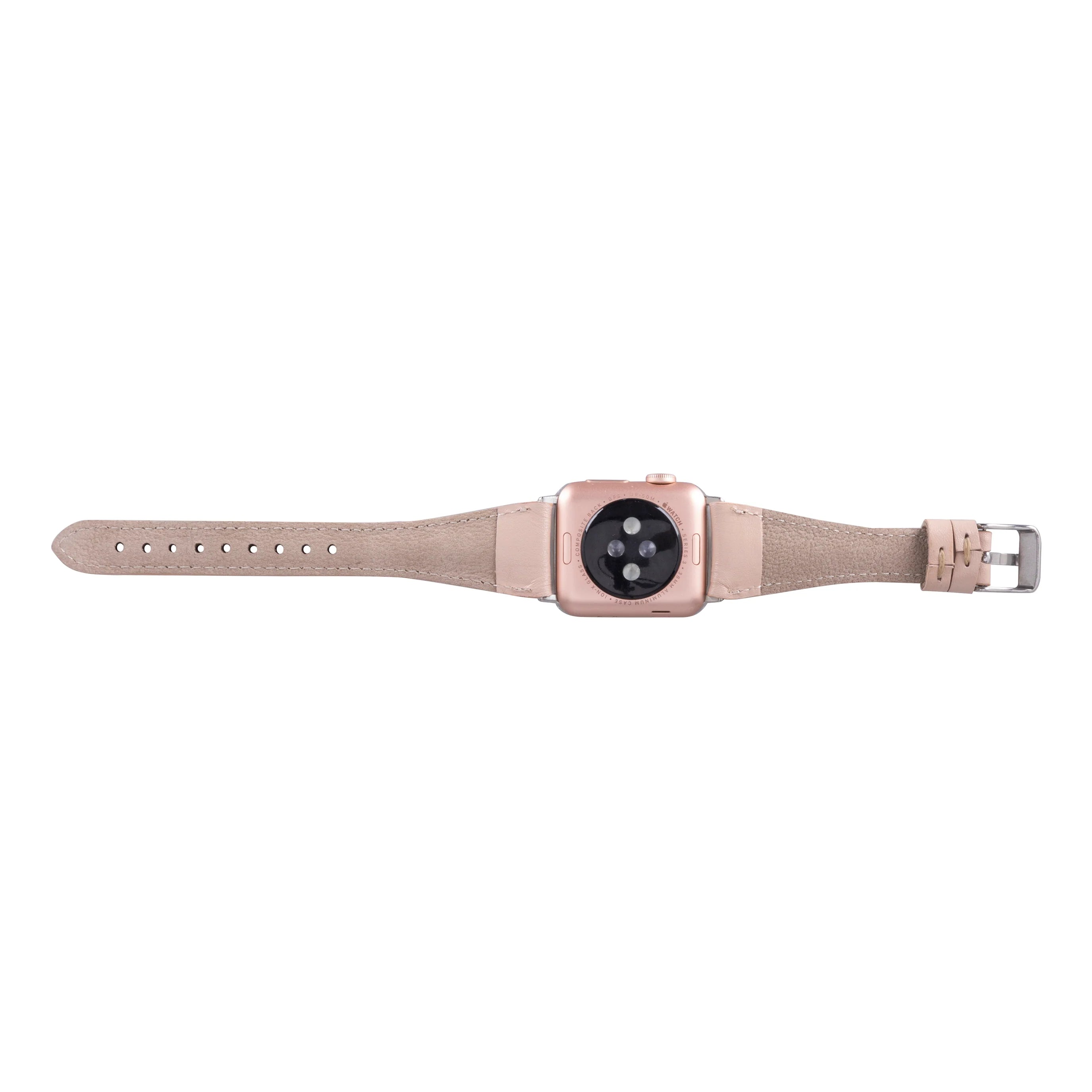 Classic Slim Style Genuine Leather Apple Watch Band