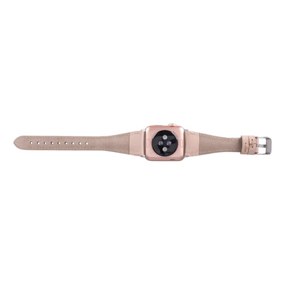 Classic Slim Style Genuine Leather Apple Watch Band