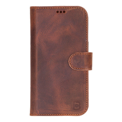 Magic iPhone 17 Detachable Leather Wallet Case