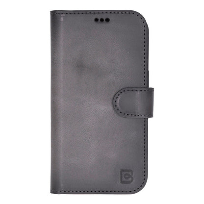 Magic iPhone 17 Detachable Leather Wallet Case