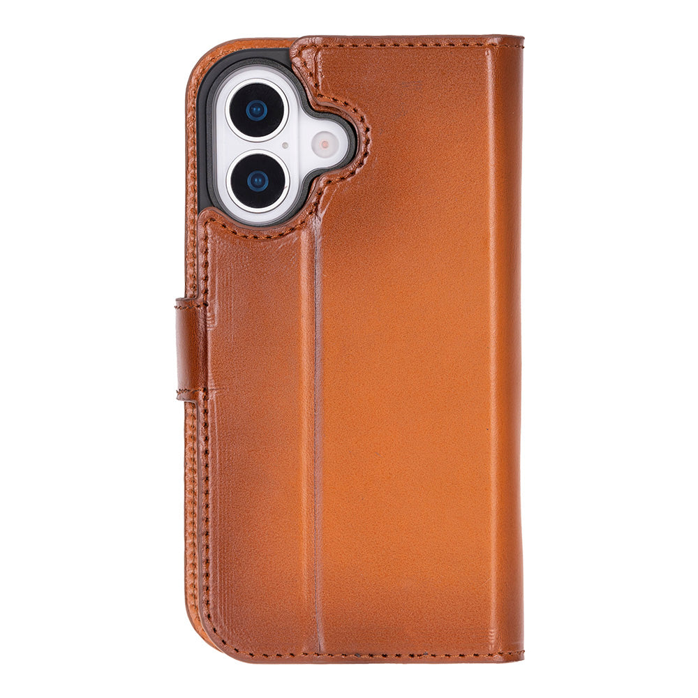 Magic iPhone 17 Detachable Leather Wallet Case