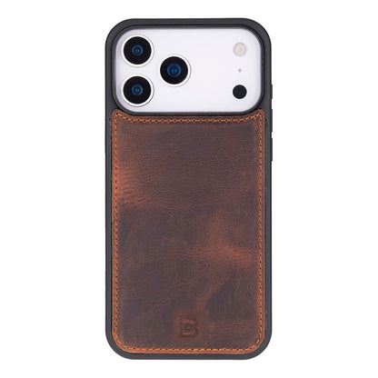 Magic iPhone 17 Pro Detachable Leather Wallet Case
