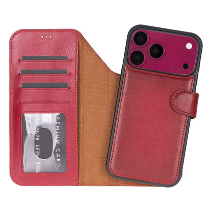 Magic iPhone 18 Pro Max Leather Detachable Wallet Case