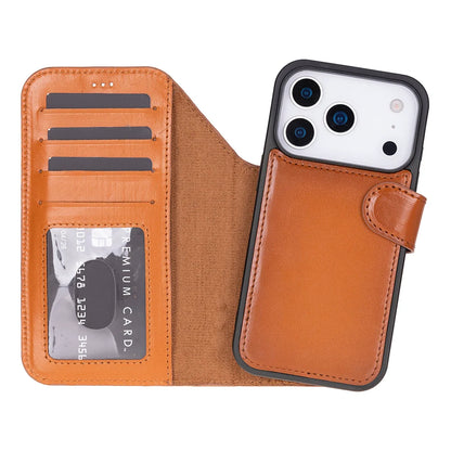 Magic iPhone 18 Pro Max Leather Detachable Wallet Case