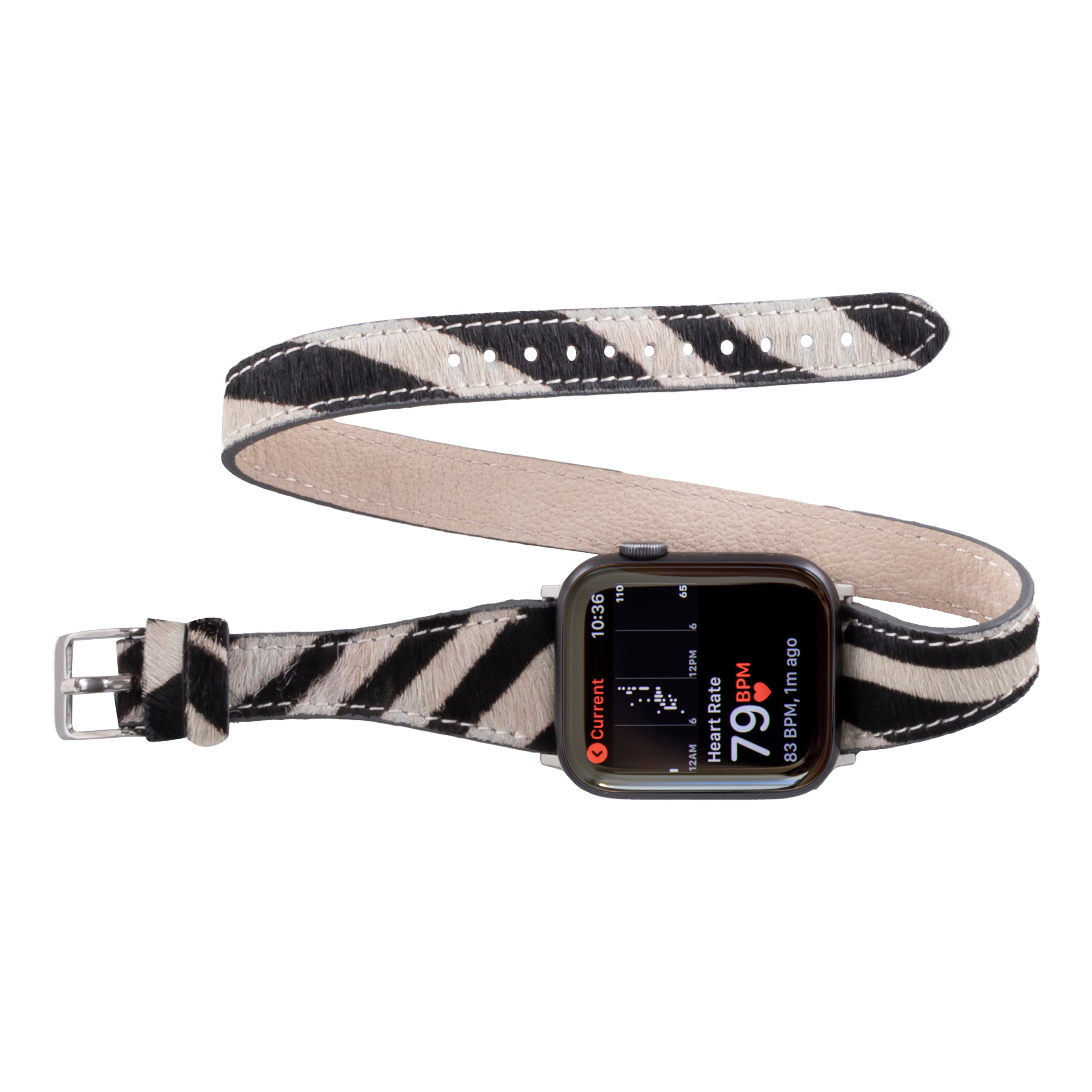 Slim Double Leather Apple Watch Band