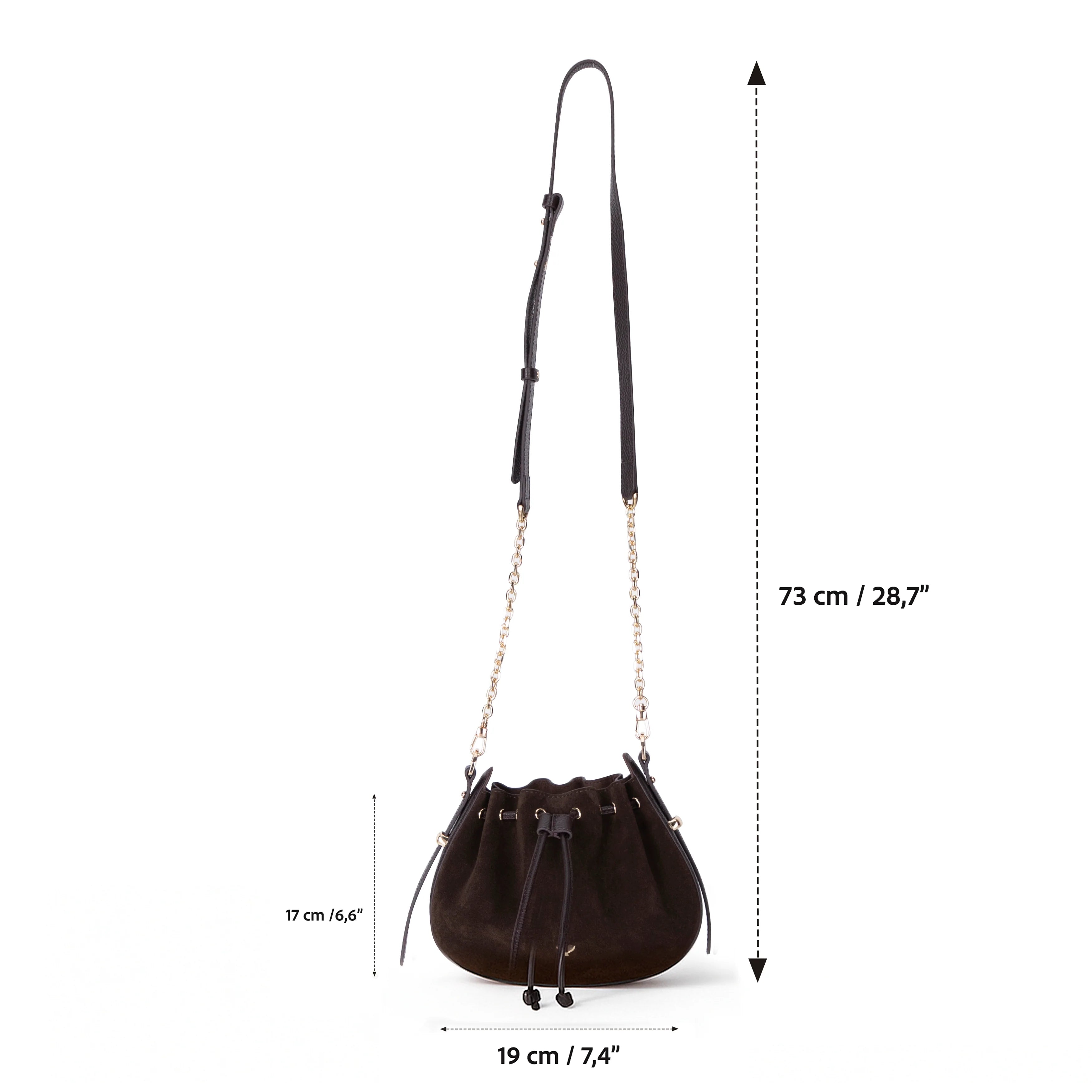 Valentina Suede Leather Women's Bag