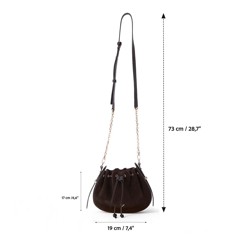 Valentina Suede Leather Women's Bag