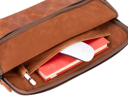 Protective Leather Laptop & Tablet Sleeve