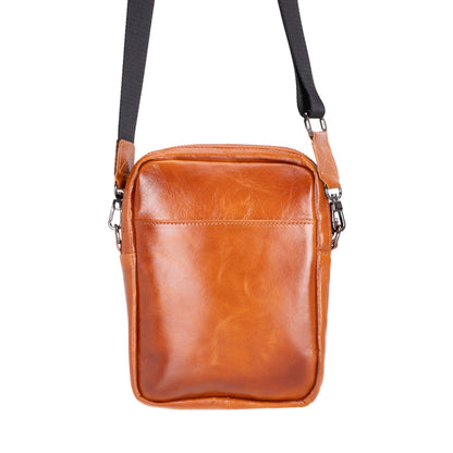 Pisa Genuine Leather Crossbody Bag