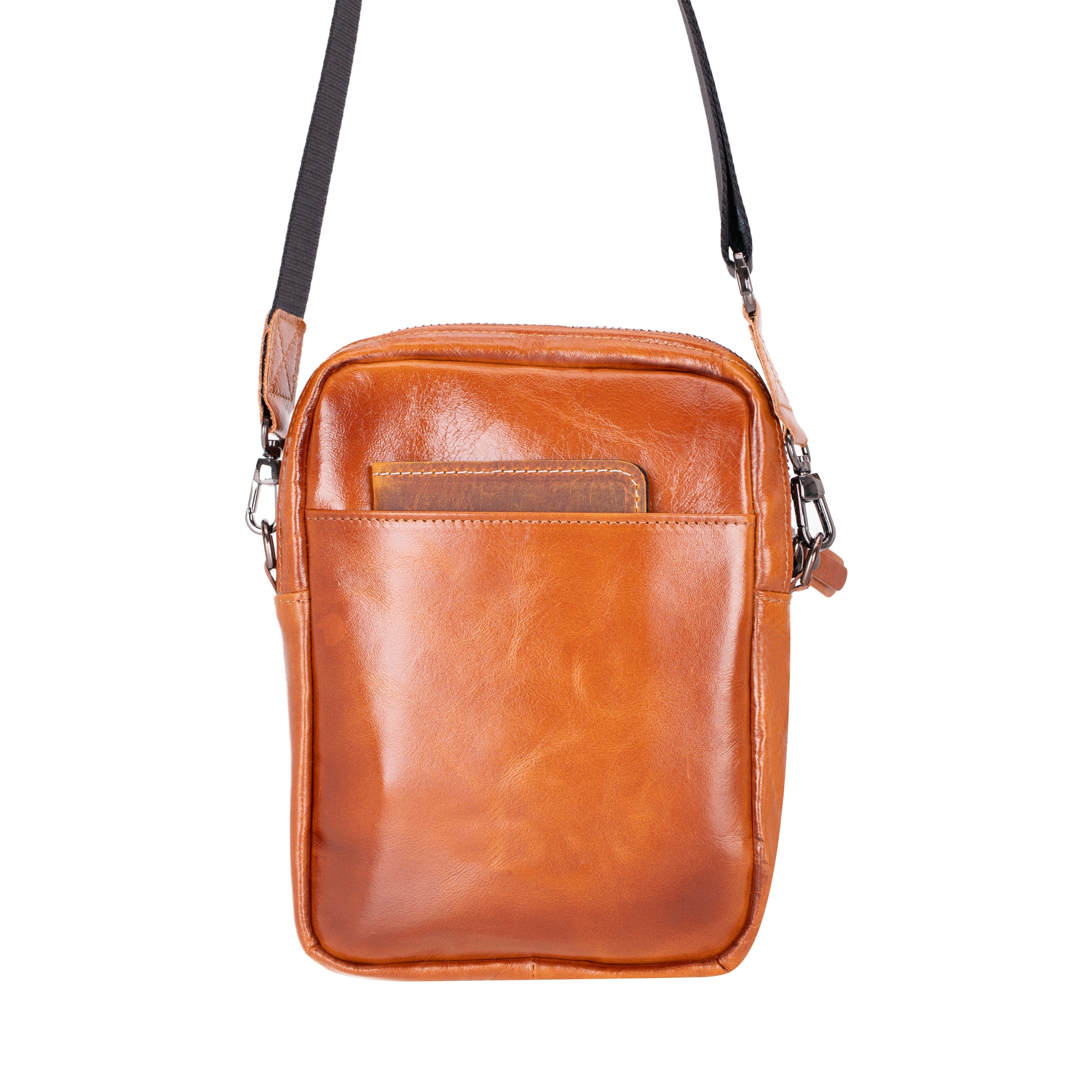 Pisa Genuine Leather Crossbody Bag