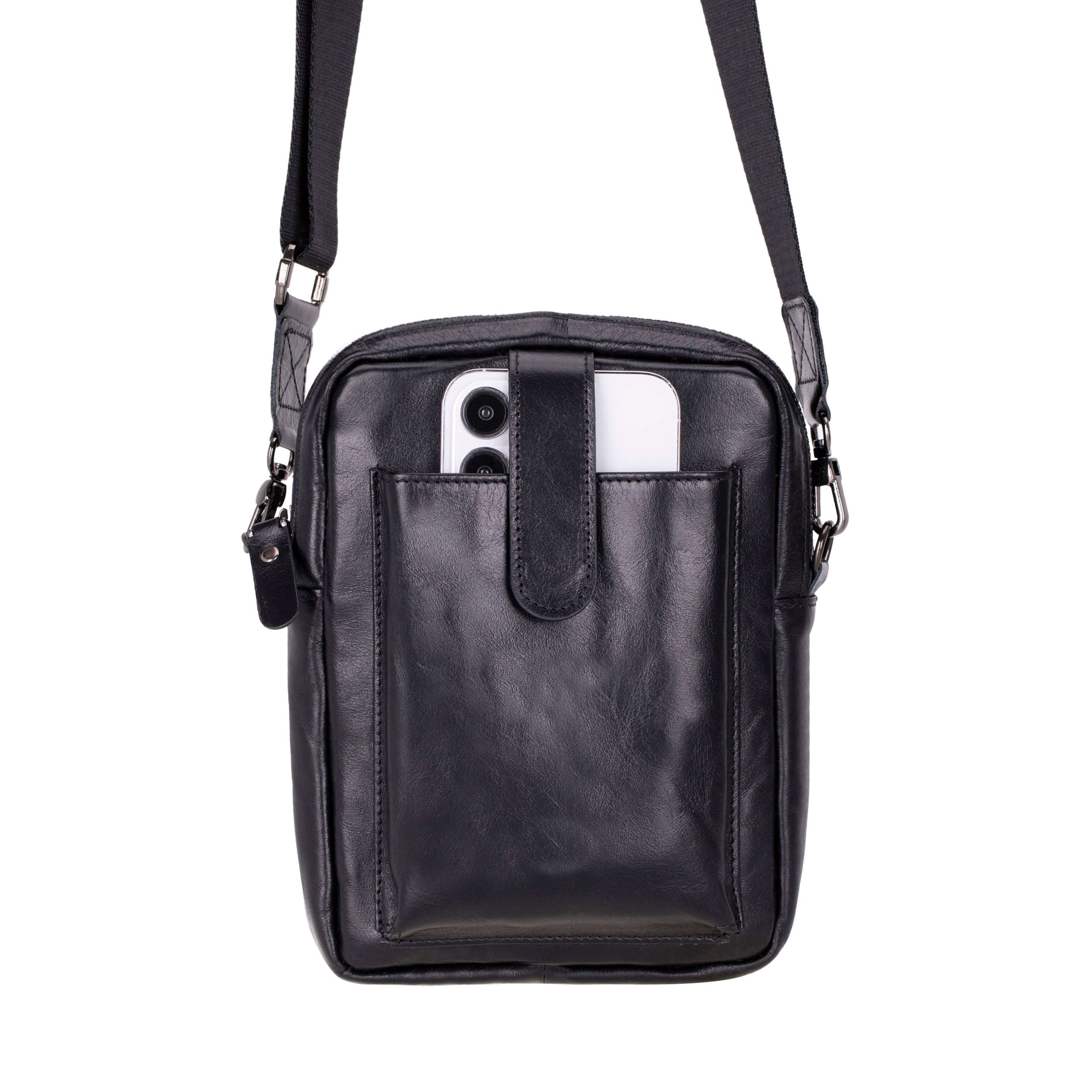 Pisa Genuine Leather Crossbody Bag