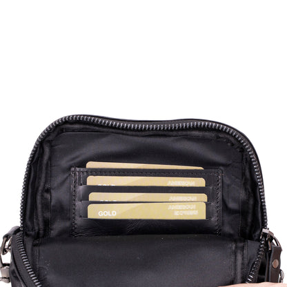 Pisa Genuine Leather Crossbody Bag