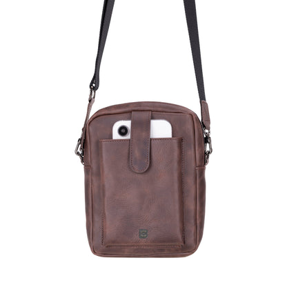 Pisa Genuine Leather Crossbody Bag