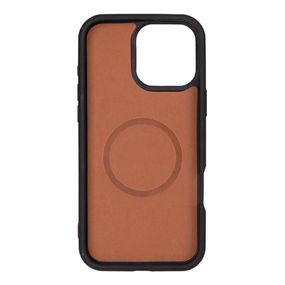 Magic iPhone 16 Series Detachable Genuine Leather Case