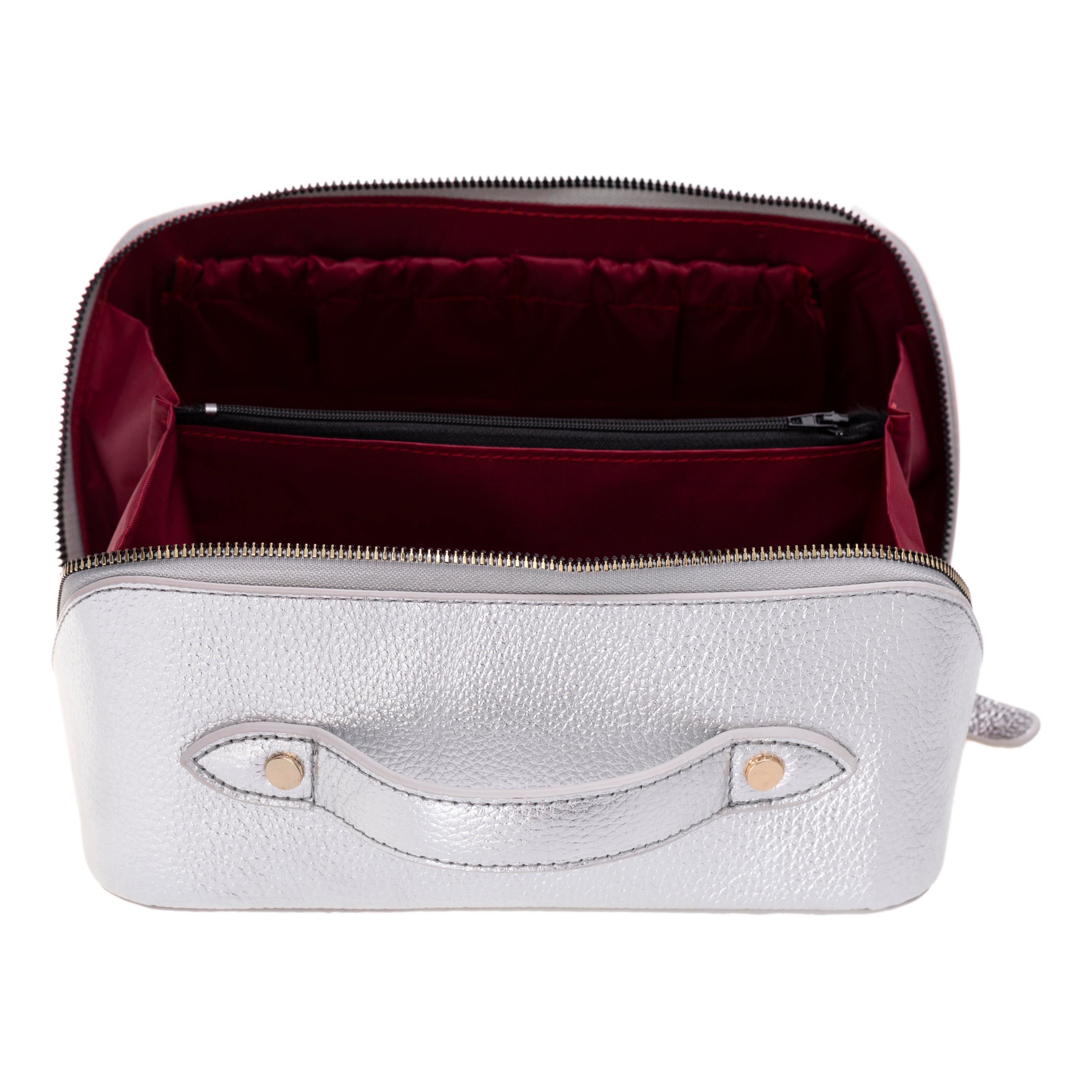 Elena Leather Make-Up Bag