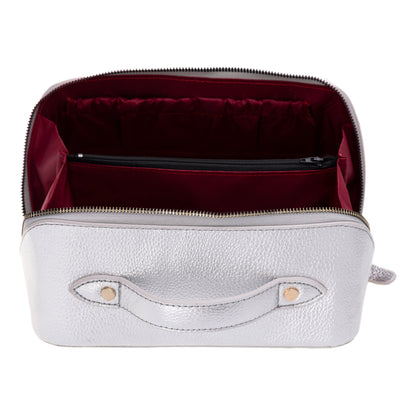 Elena Leather Make-Up Bag