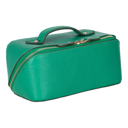 Elena Leather Make-Up Bag