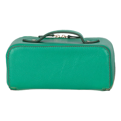 Soluno Leather Make up Bag