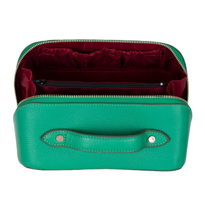 Elena Leather Make-Up Bag