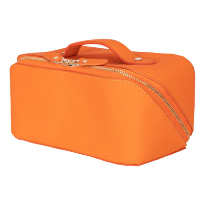 Elena Leather Make-Up Bag