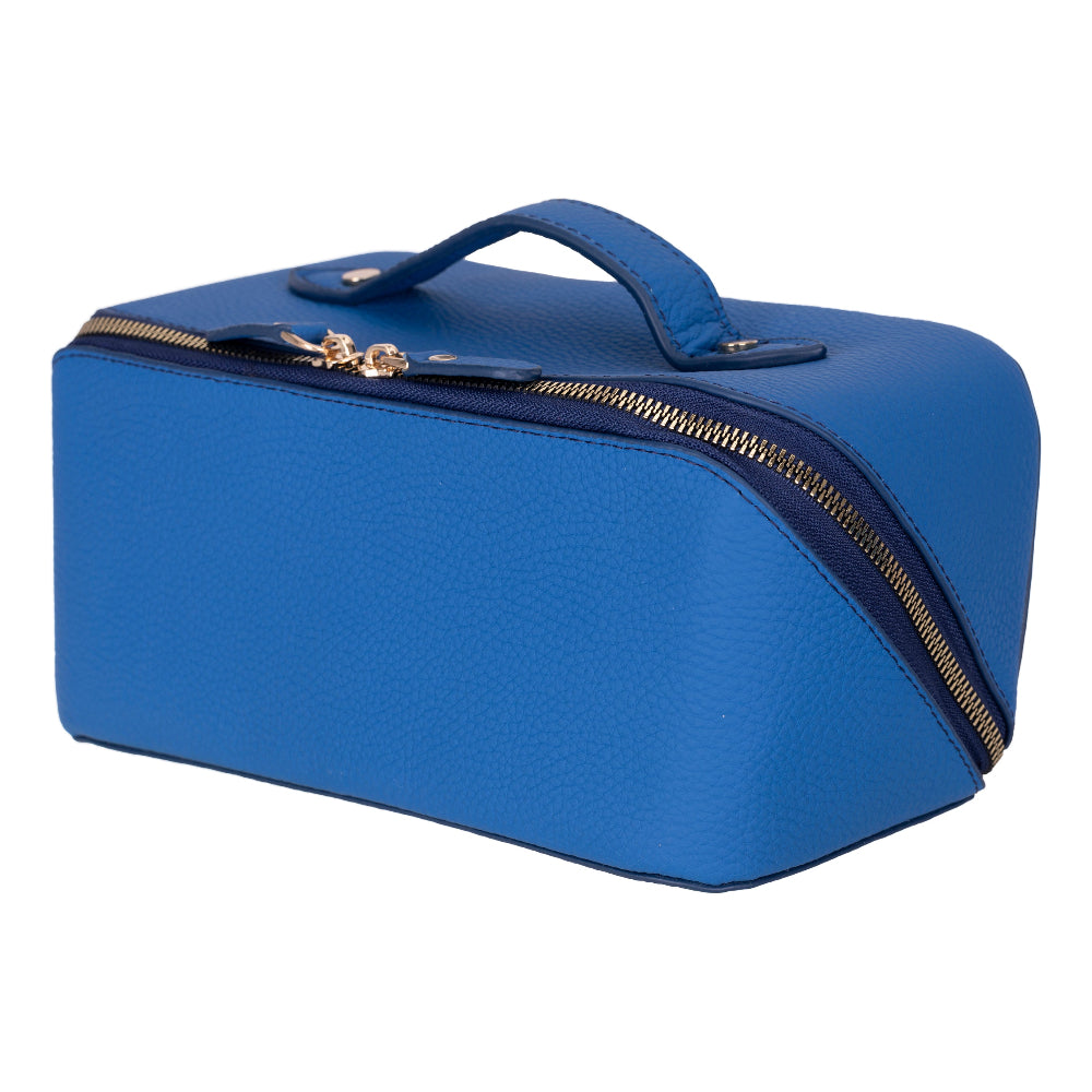 Elena Leather Make-Up Bag