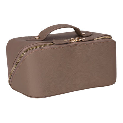 Elena Leather Make-Up Bag