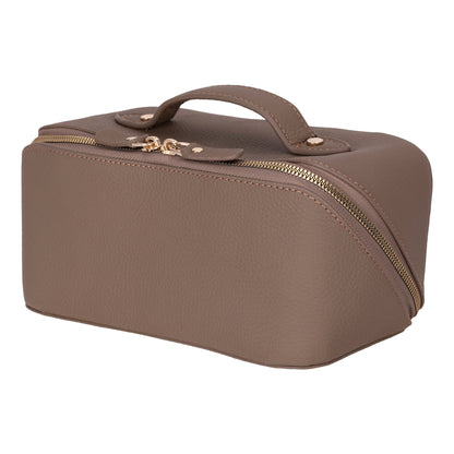 Elena Leather Make-Up Bag