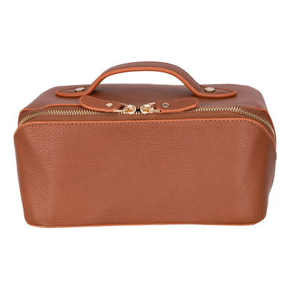 Elena Leather Make-Up Bag