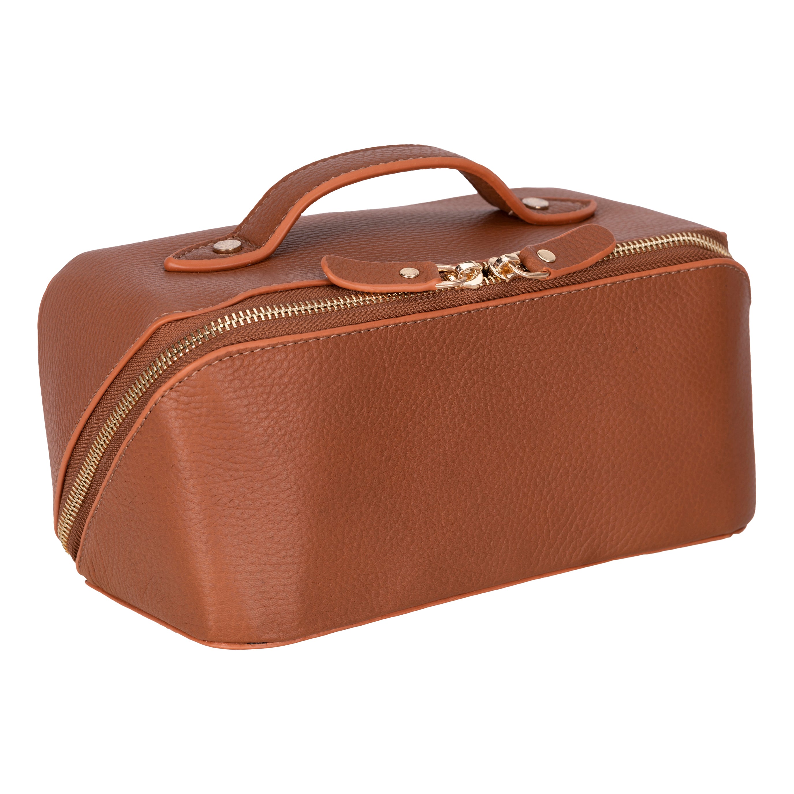 Elena Leather Make-Up Bag