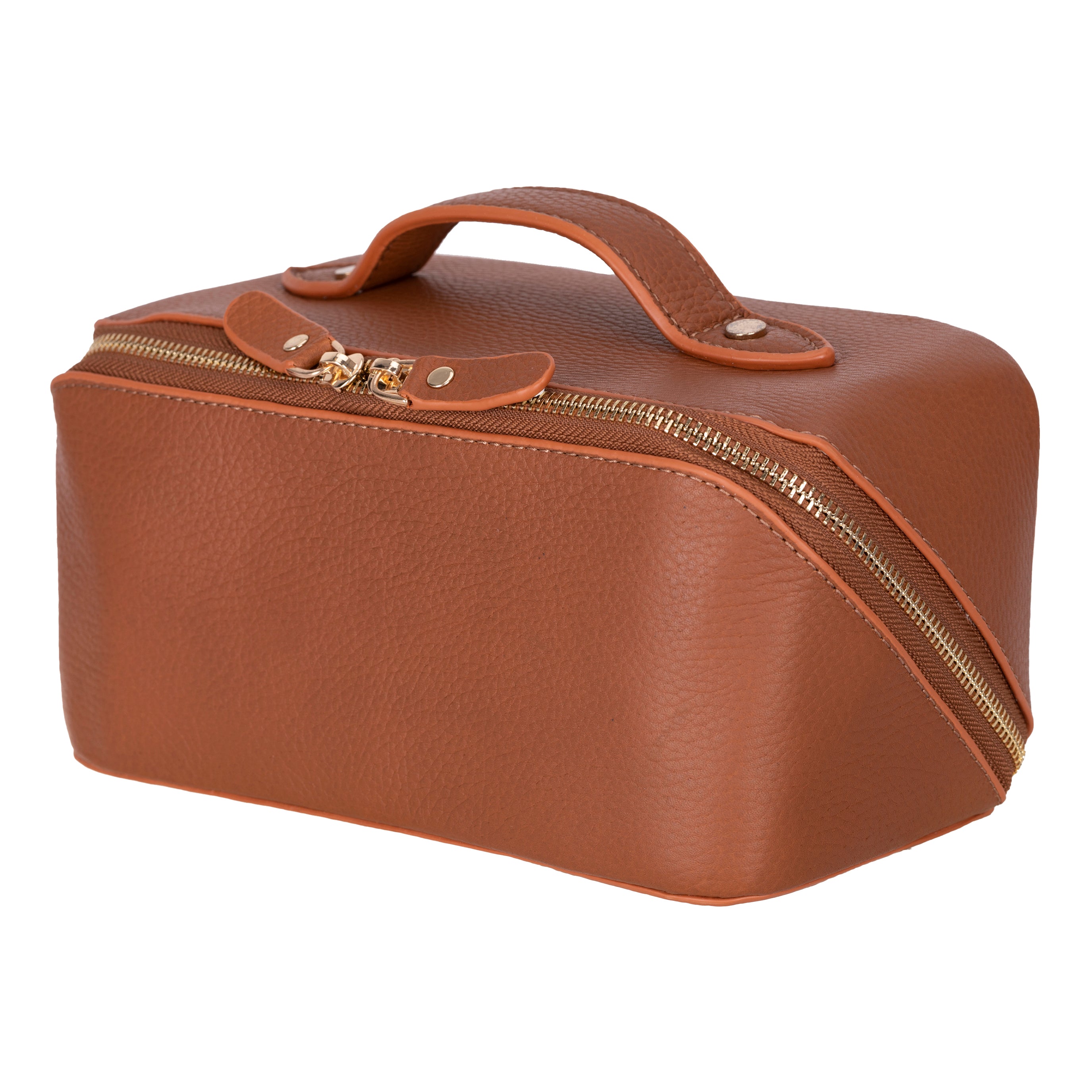 Elena Leather Make-Up Bag