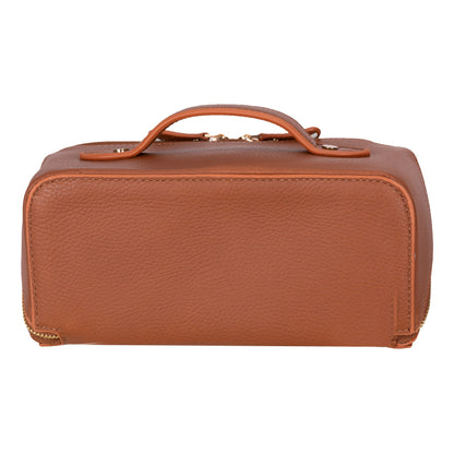 Elena Leather Make-Up Bag