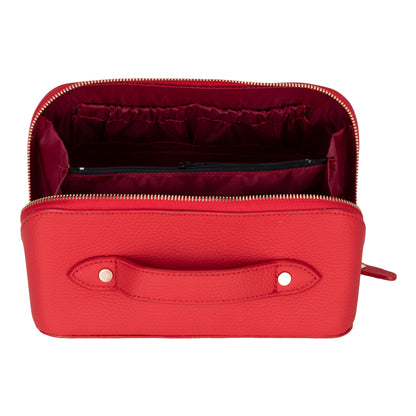 Elena Leather Make-Up Bag