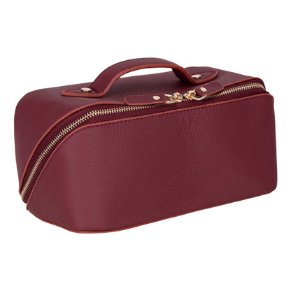 Elena Leather Make-Up Bag