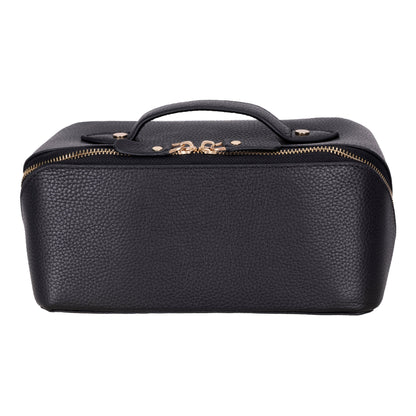 Elena Leather Make-Up Bag