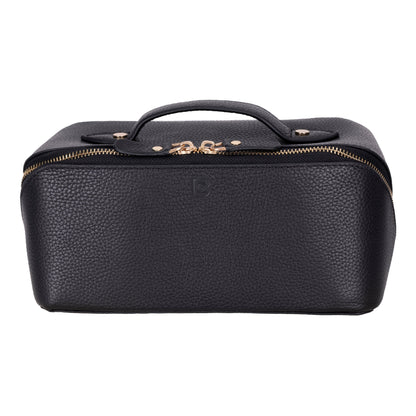 Soluno Leather Make up Bag