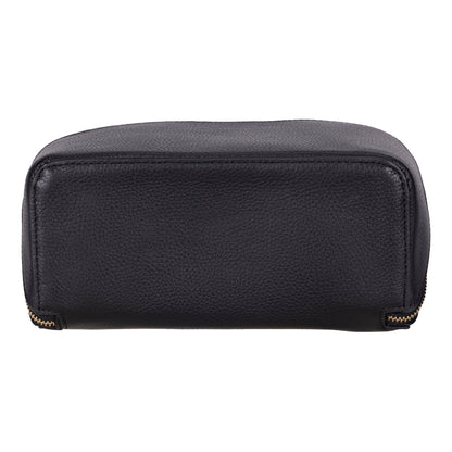 Elena Leather Make-Up Bag
