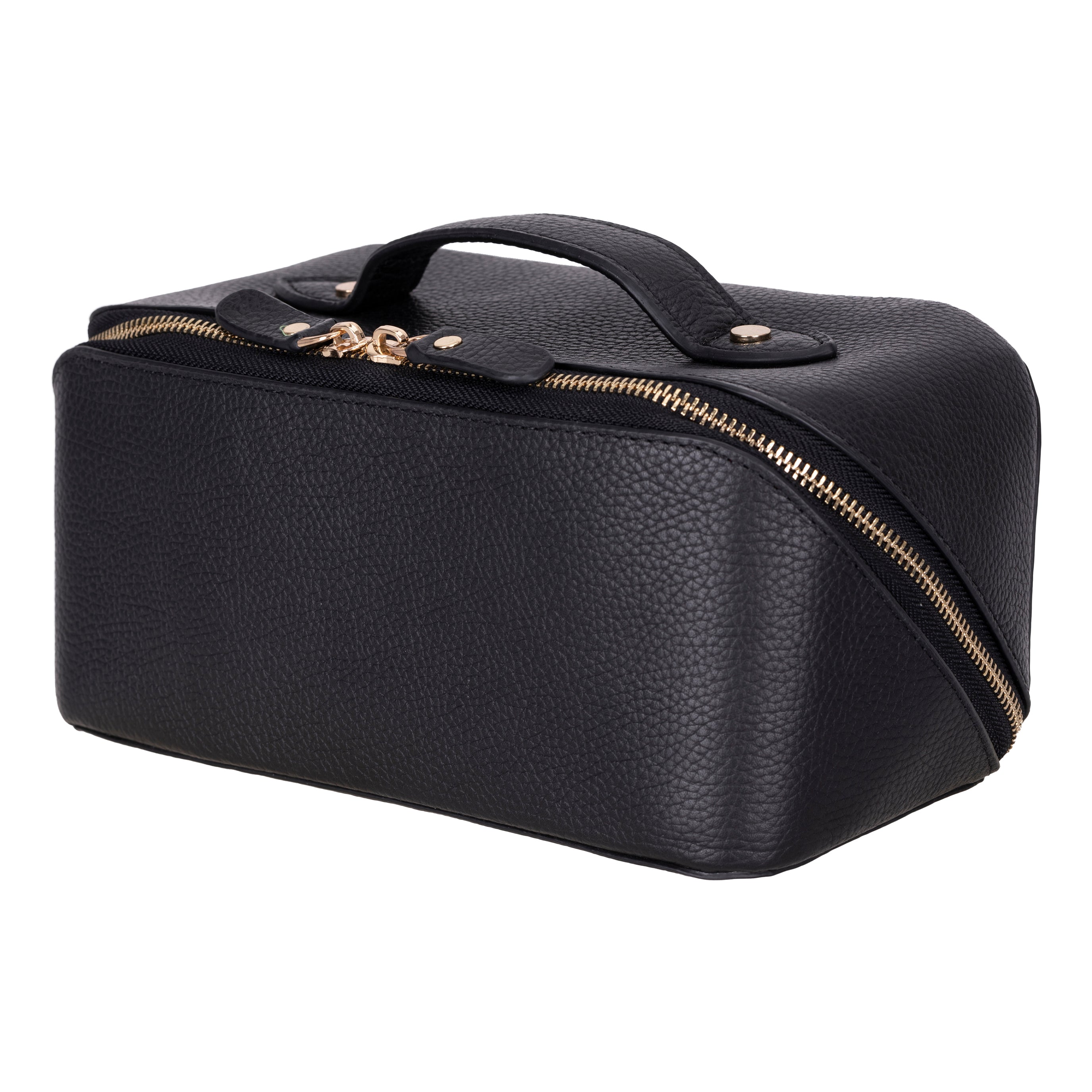 Soluno Leather Make up Bag