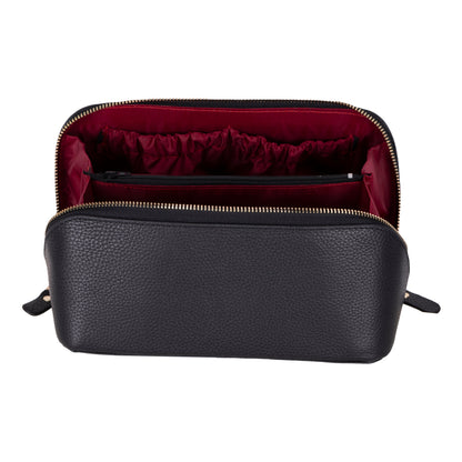 Elena Leather Make-Up Bag