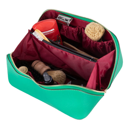 Soluno Leather Make up Bag