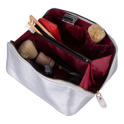 Elena Leather Make-Up Bag