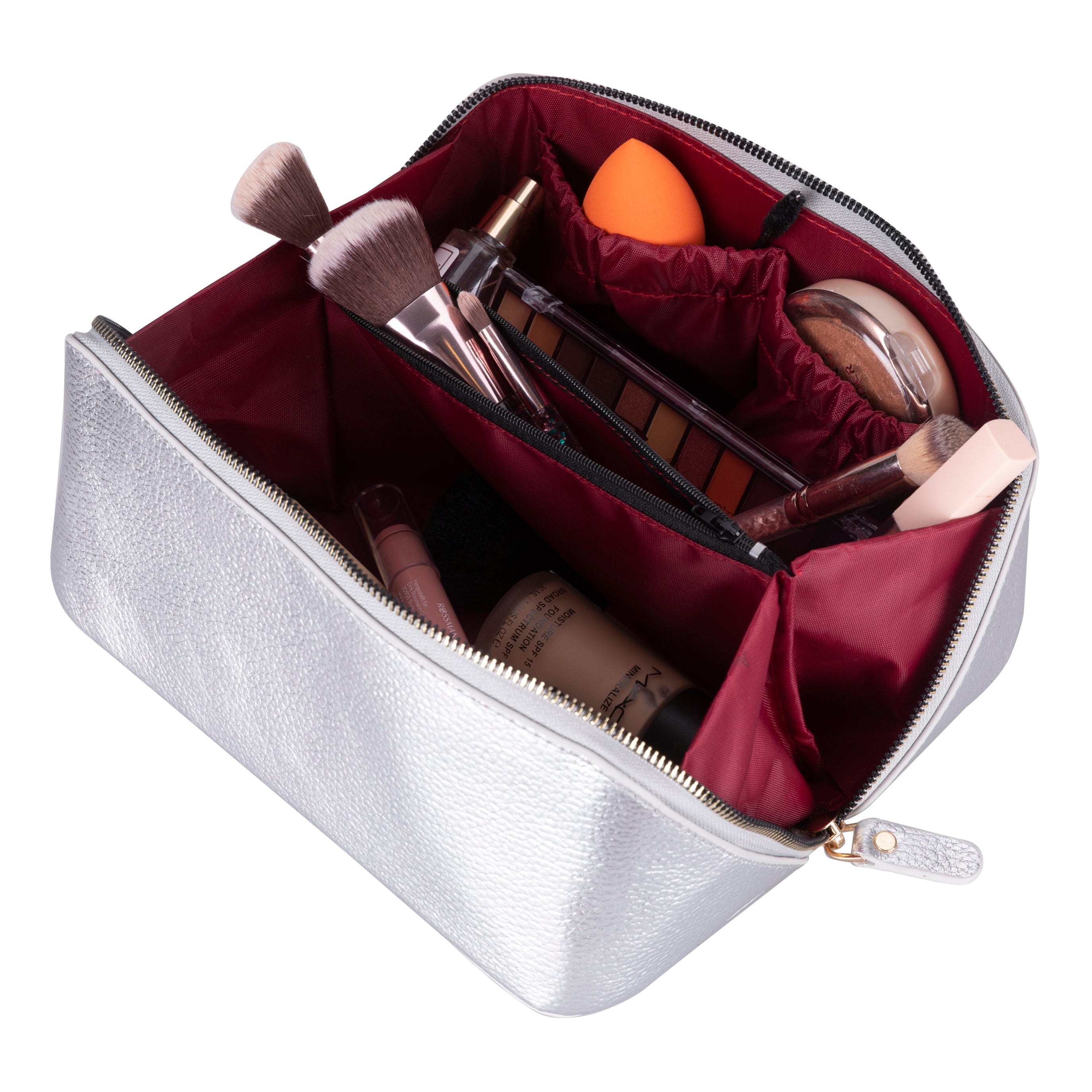 Elena Leather Make-Up Bag