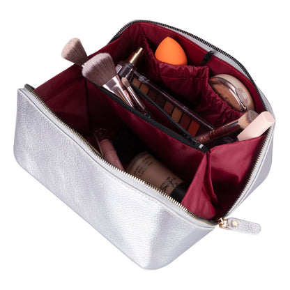 Elena Leather Make-Up Bag