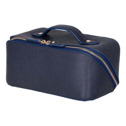 Elena Leather Make-Up Bag