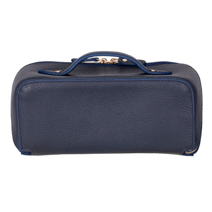 Elena Leather Make-Up Bag